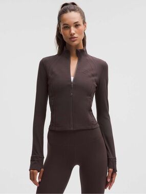 lululemon Define Cropped Jacket Sequoia Brown 6